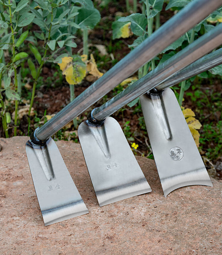 锄头农用具种菜锄草家用户外全钢加厚挖土开荒翻地长柄挖笋大锄头20