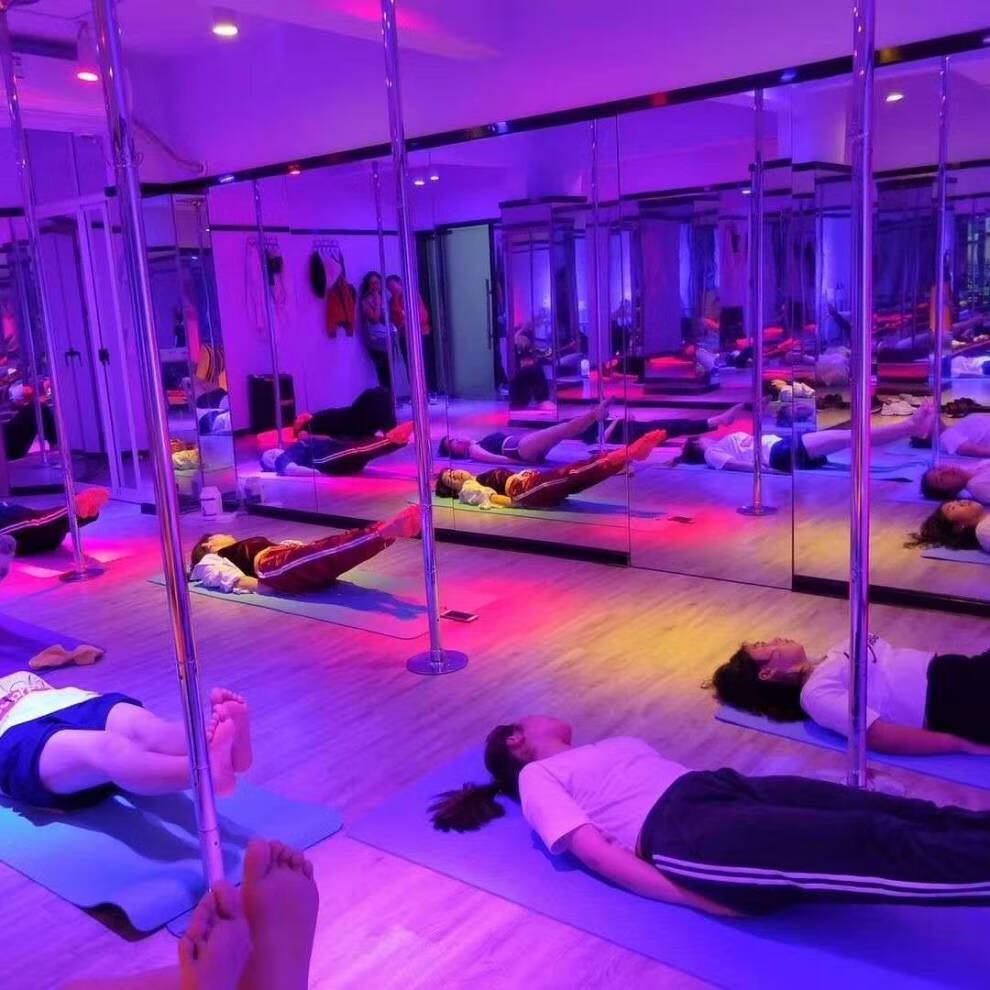 led轨道灯彩色射灯七彩遥控变色背景舞台舞蹈室健身房餐饮酒吧ktv 吸