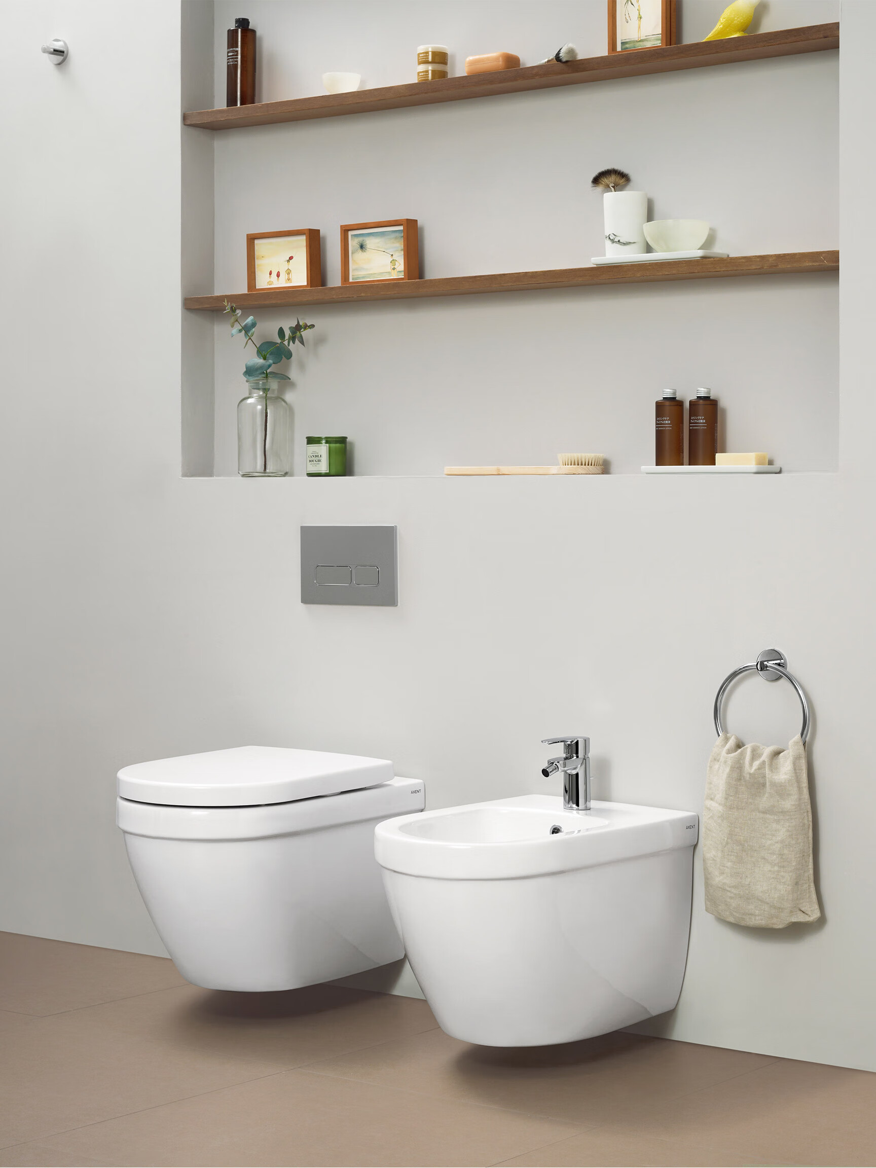 小··米(ml)生态米家通用家用壁挂式马桶挂墙坐便器入墙暗装隐藏式