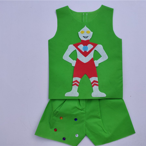诗迪仕环保衣服儿童服装幼儿园环保时装秀手工制作六一新款儿童环保