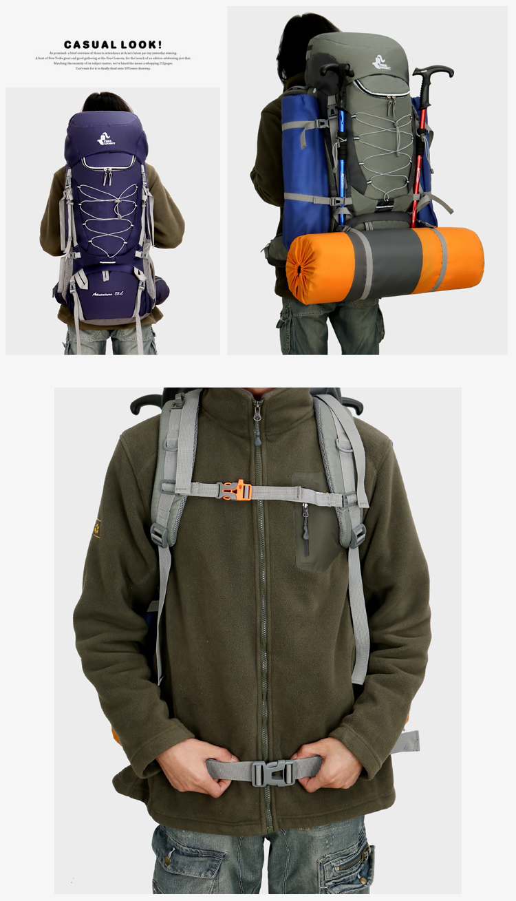 花岗岩granitegear专业登山双肩包女户外登山包男女徒步露营背包60升