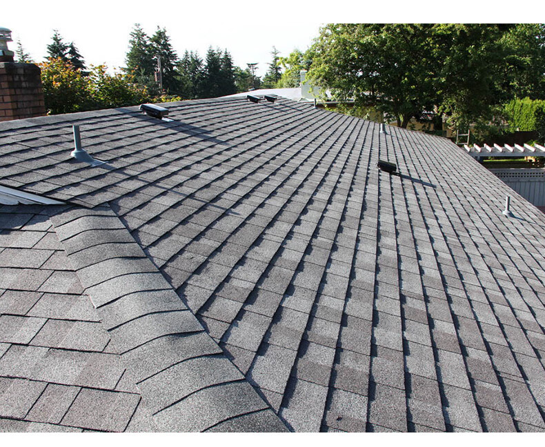 沥青瓦片单层防水多彩瓦片沥青瓦油毡瓦轻钢别墅玻纤瓦房顶屋顶瓦zz