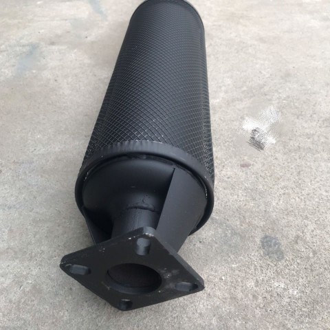 东风404东方红30雷沃拖拉机配件消声器烟筒排气管中拖554 网罩型加厚