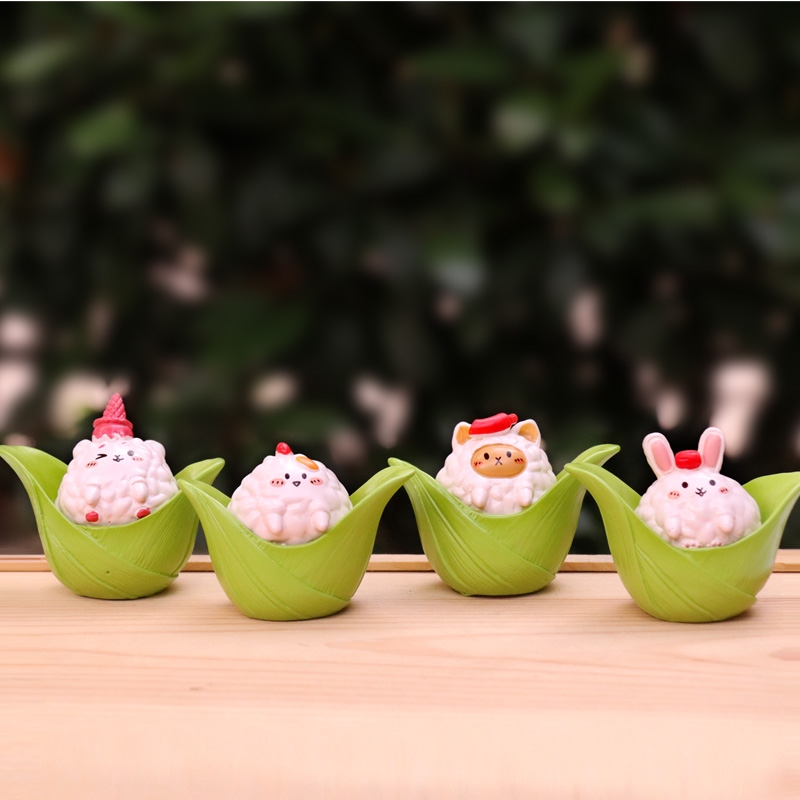 一套4个粽子 叶子盲盒装 备注【图片 价格 品牌 报价】-京东