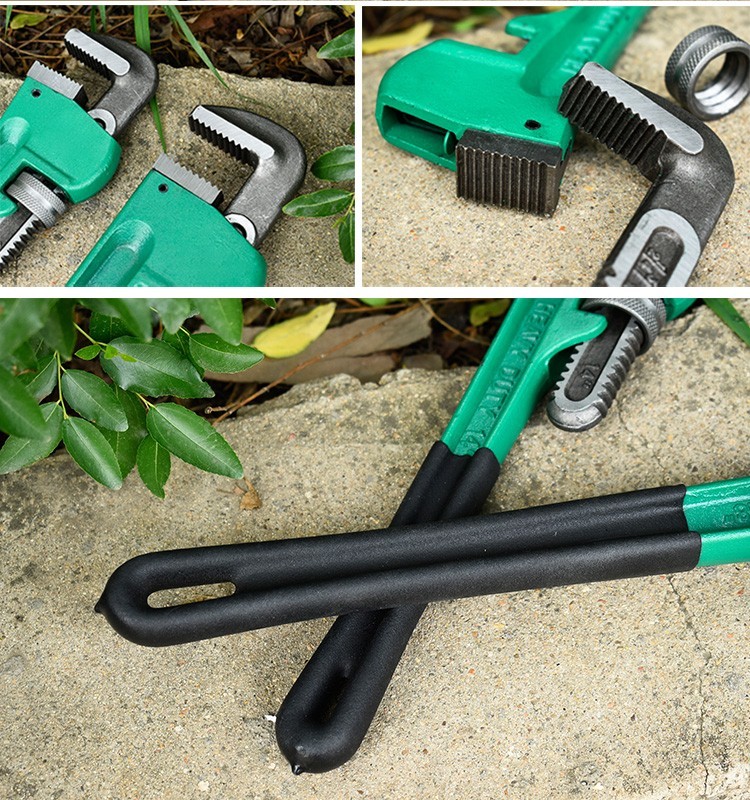 多功能活动扳手鹰嘴钳水管钳子重型大号小管子钳家用安装工具管钳10寸