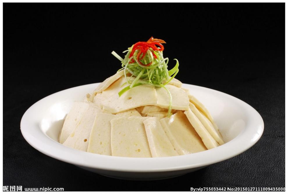 素食千叶豆腐400g/包烧烤q弹嫩豆腐家庭小炒豆腐片火锅千层豆腐 400g*