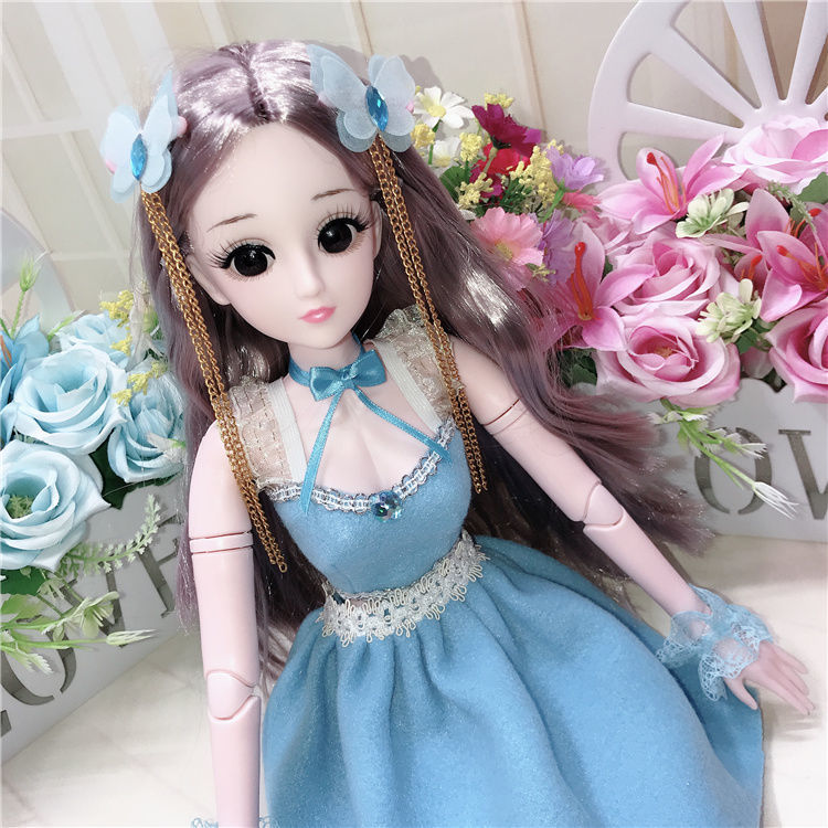 唐三小舞芭比娃娃的衣服 60厘米换装洋娃娃巴比公主裙过家家玩具节日