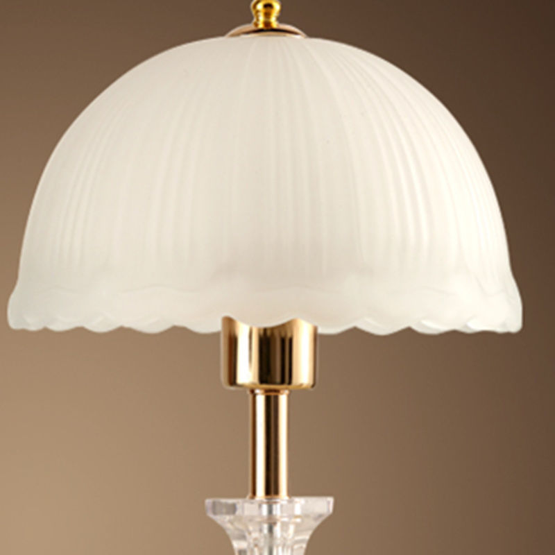 磨砂纹玻璃灯罩台灯吊灯吸顶灯圆形配件外壳25cm玻璃灯罩