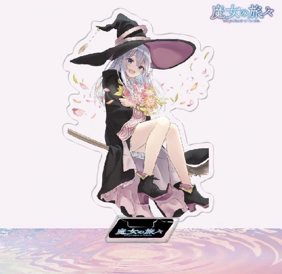 动漫周边伊蕾娜芙兰扫帚亚克力摆件钥匙扣创意校园礼品 魔女之旅 立牌