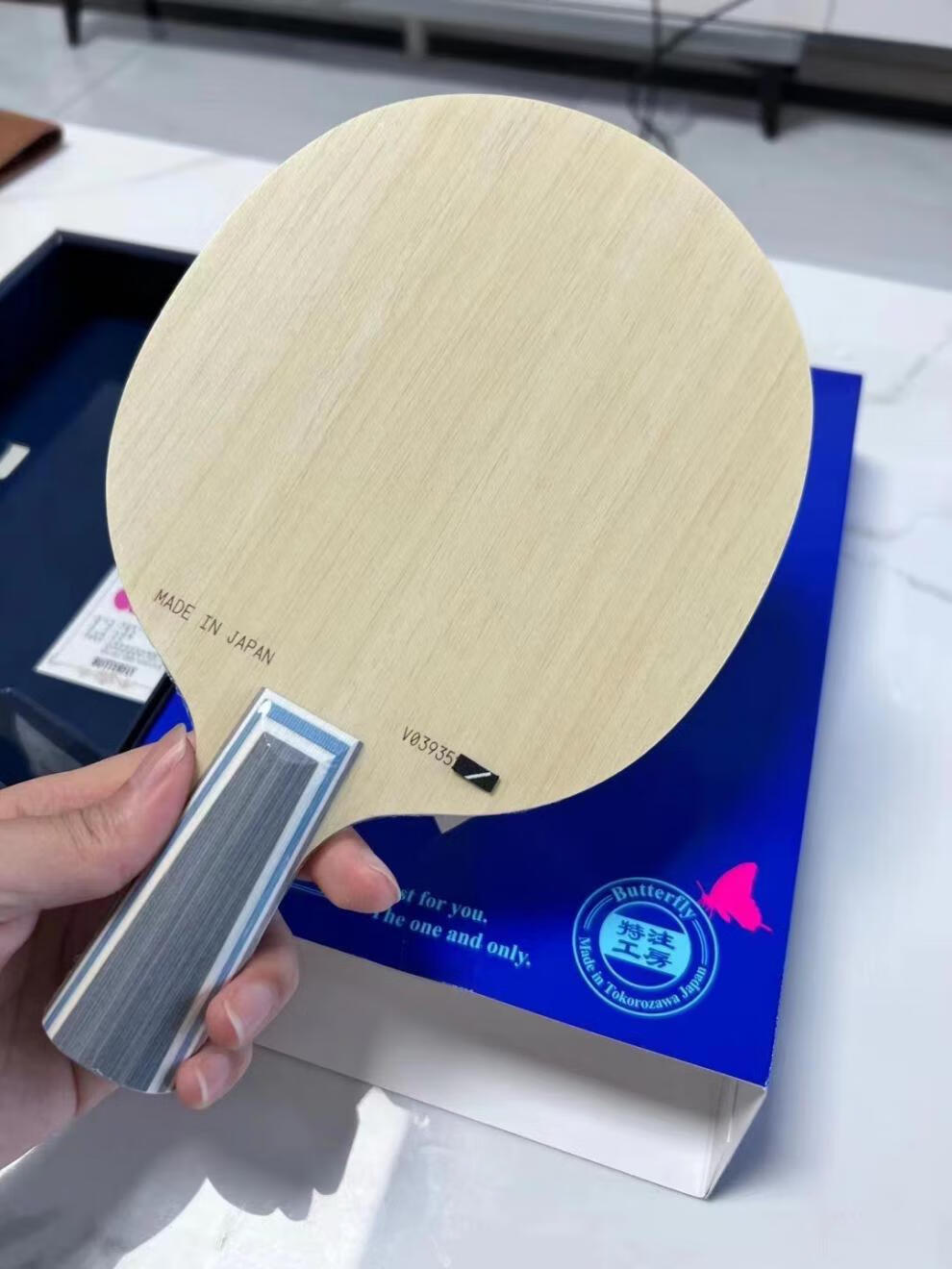 6015明星同款维斯卡利亚底板蝴··蝶金标vis 泰克西姆乒乓 普通