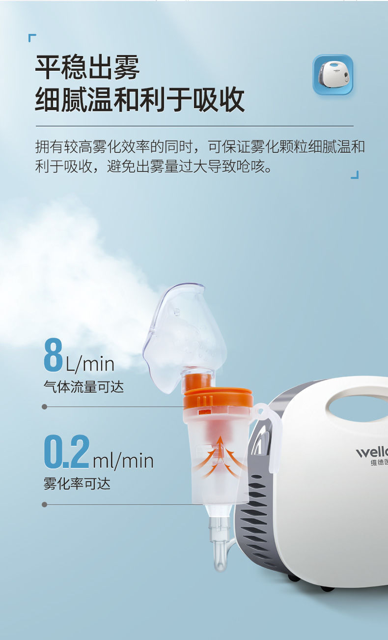 ys04壓縮霧化器成人兒童嬰兒家用醫用空氣壓縮式霧化機ys04空氣壓縮
