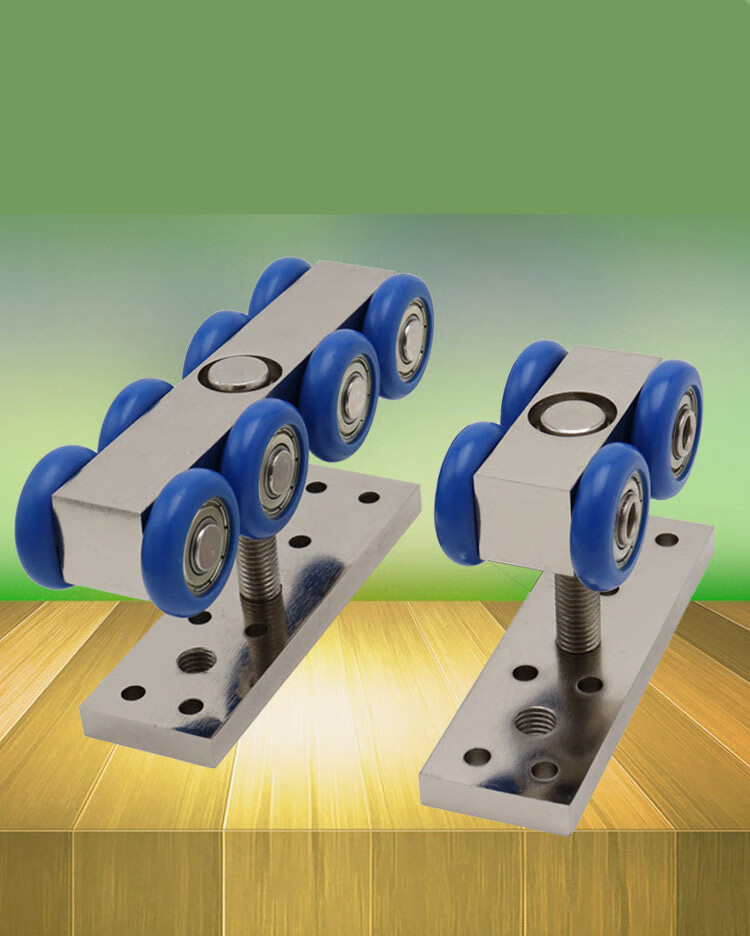 定制重型移门吊轮推拉门木门折叠门万向吊轮隔断轨道滑轮配件全套重型