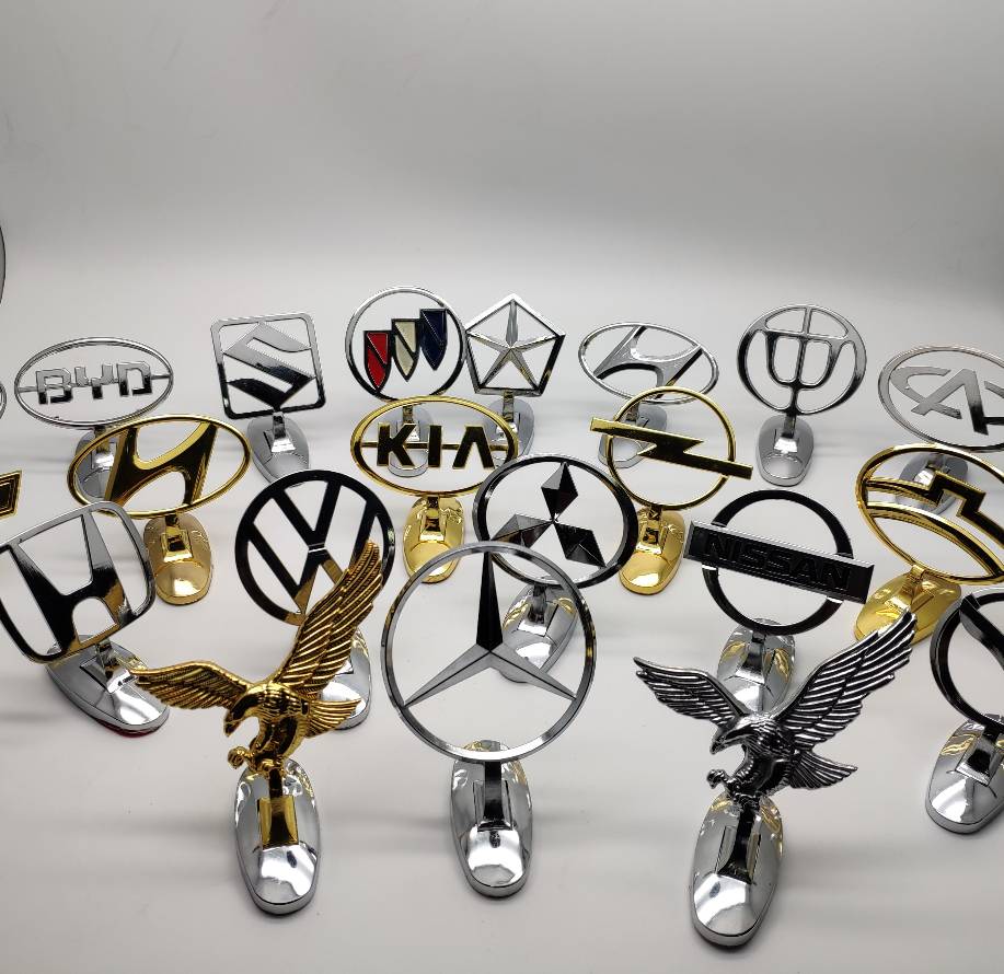通用汽车标车头立标 汽车金属标 原厂 改装车标 别克银