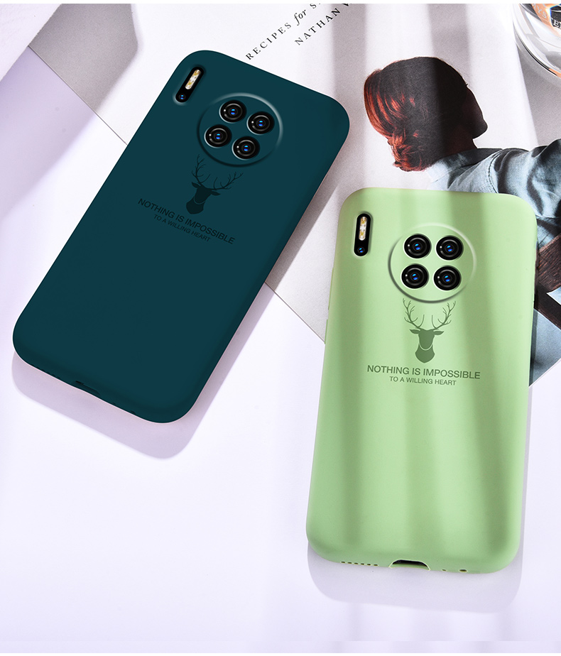 华为mate30pro手机壳mate30全包镜头保护液态硅胶mate20手机套5g男女