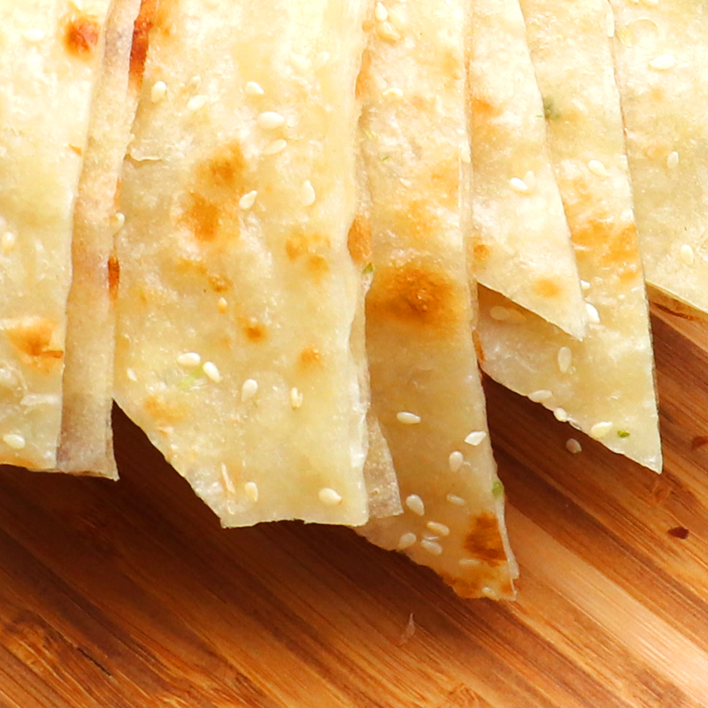 现烙山东葱油饼千层饼发面饼大饼特产早餐北方面食火烧锅饼手抓饼华海