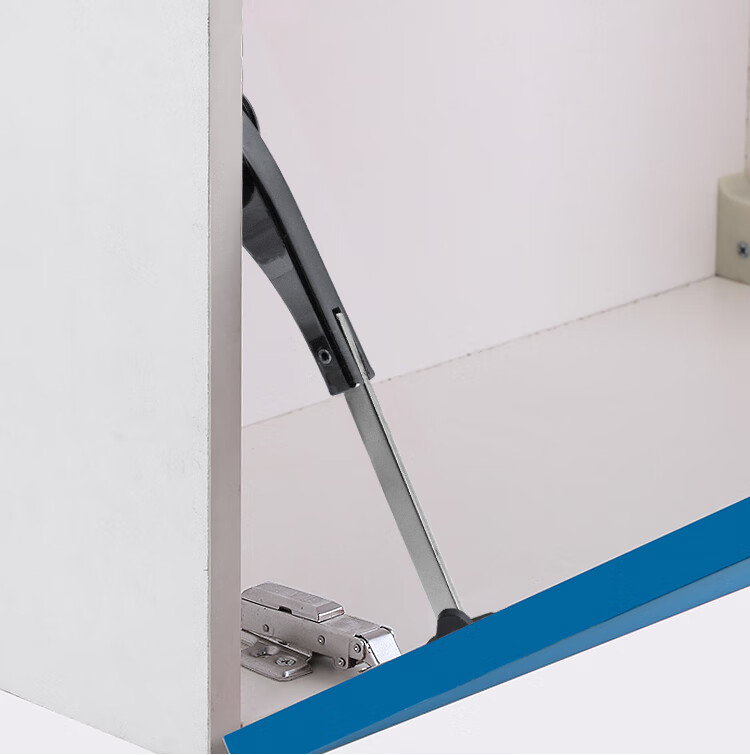 橱柜液压杆柜门拉杆下翻门支撑杆缓冲下开鞋柜阻尼配件气撑气压杆