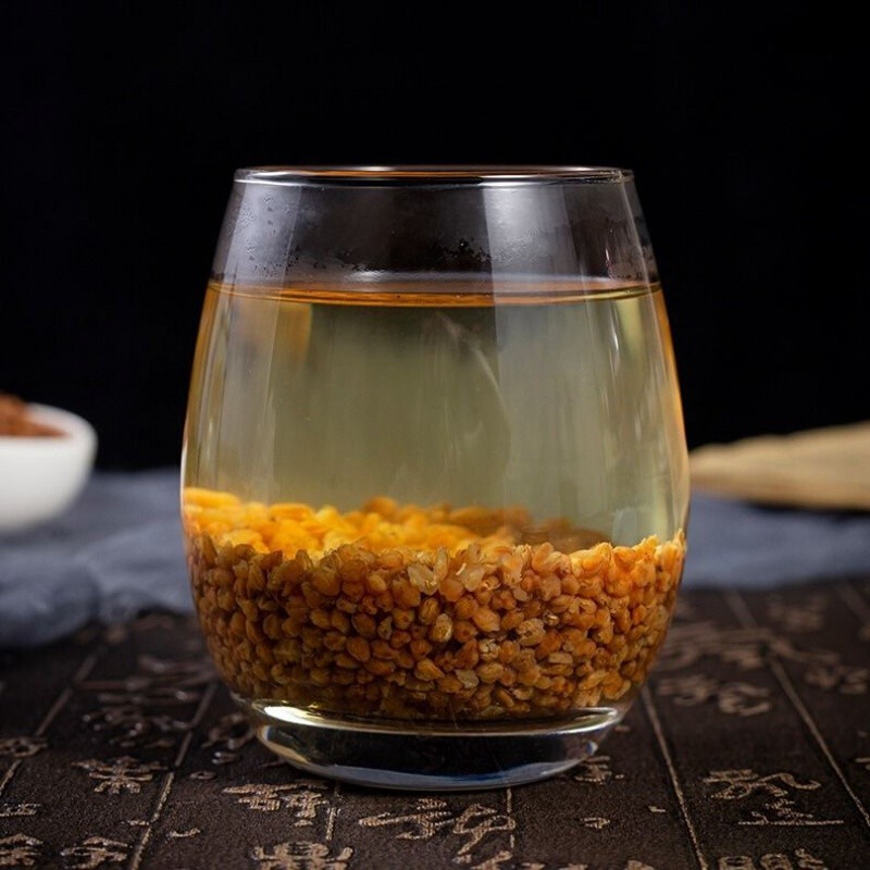 茶珍珠茶 【2罐装】苦荞茶黑珍珠茶大凉山 买1 1共【500g*2罐】 商务