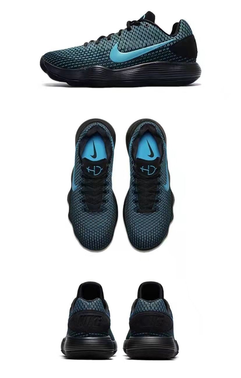 hyperdunk2017hdlow中底tpu低帮aj耐磨减震实战篮球鞋 hd2017墨绿 40