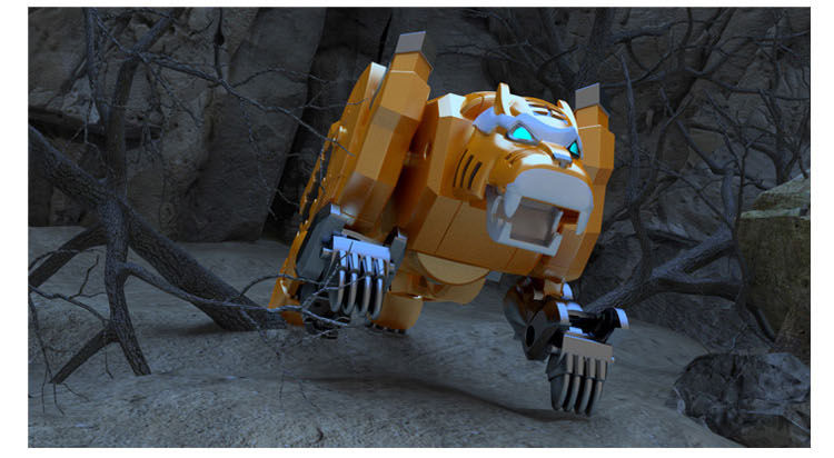 儿童变形机器人金刚玩具模型动物小男孩手动拼装小孩生日礼物神龙