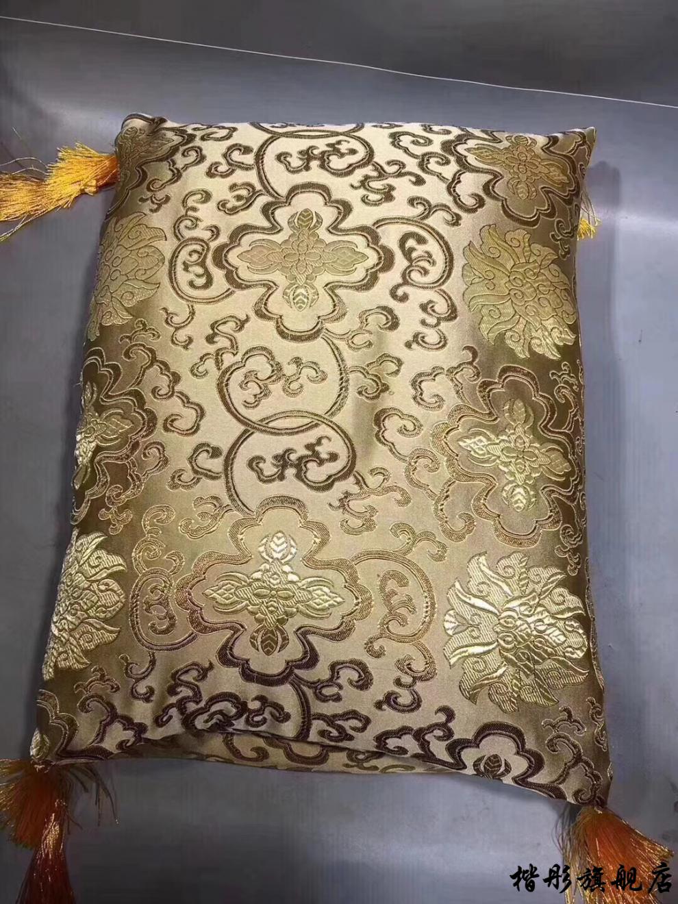 【】崖柏枕头 太行崖柏粉末养生枕头实木香枕丝质材料枕套净化空气攻