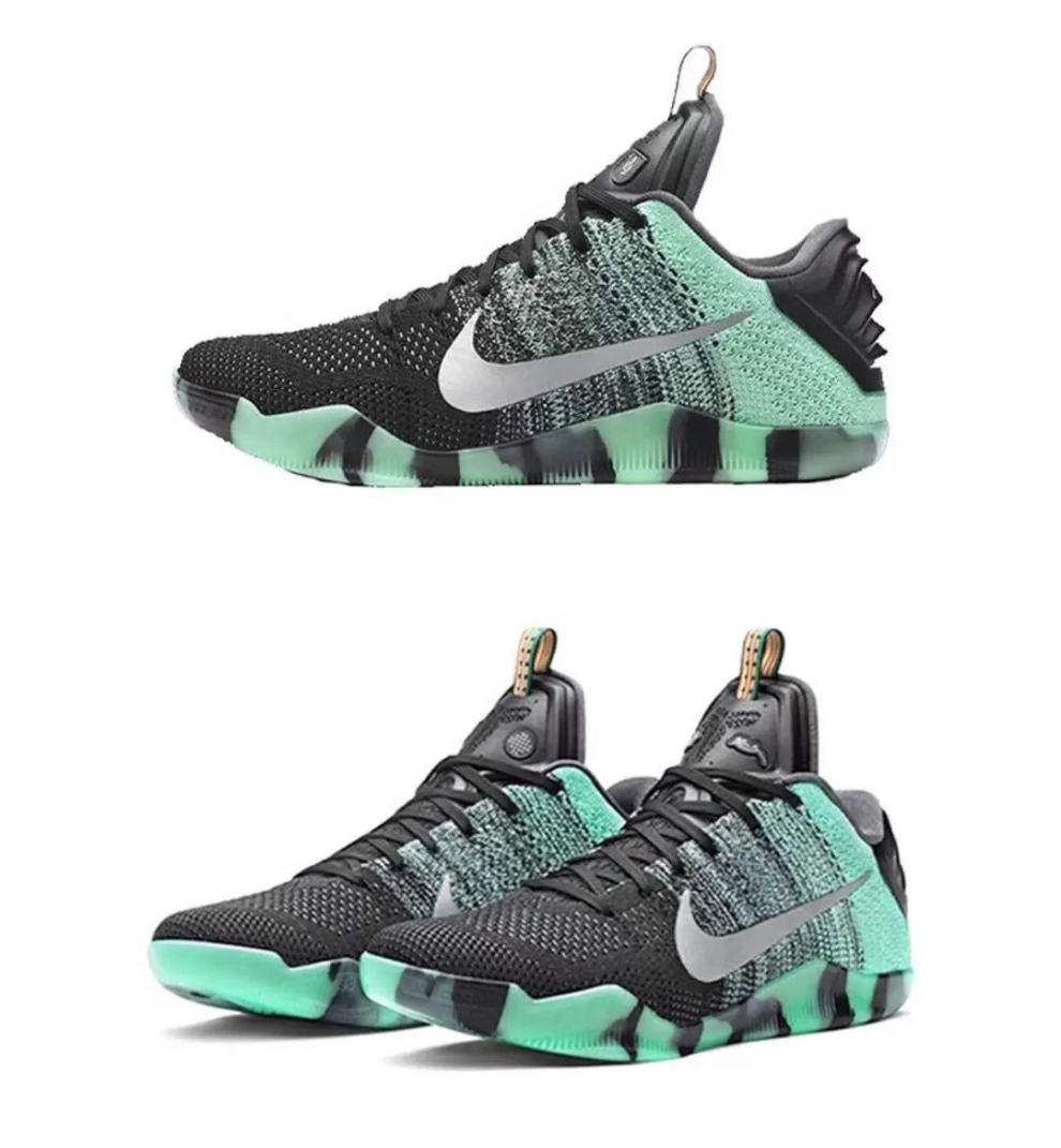 曼巴6代篮球鞋男黑曼巴小丑实战气垫战靴耐磨球鞋运动鞋 暗黑小丑 纯