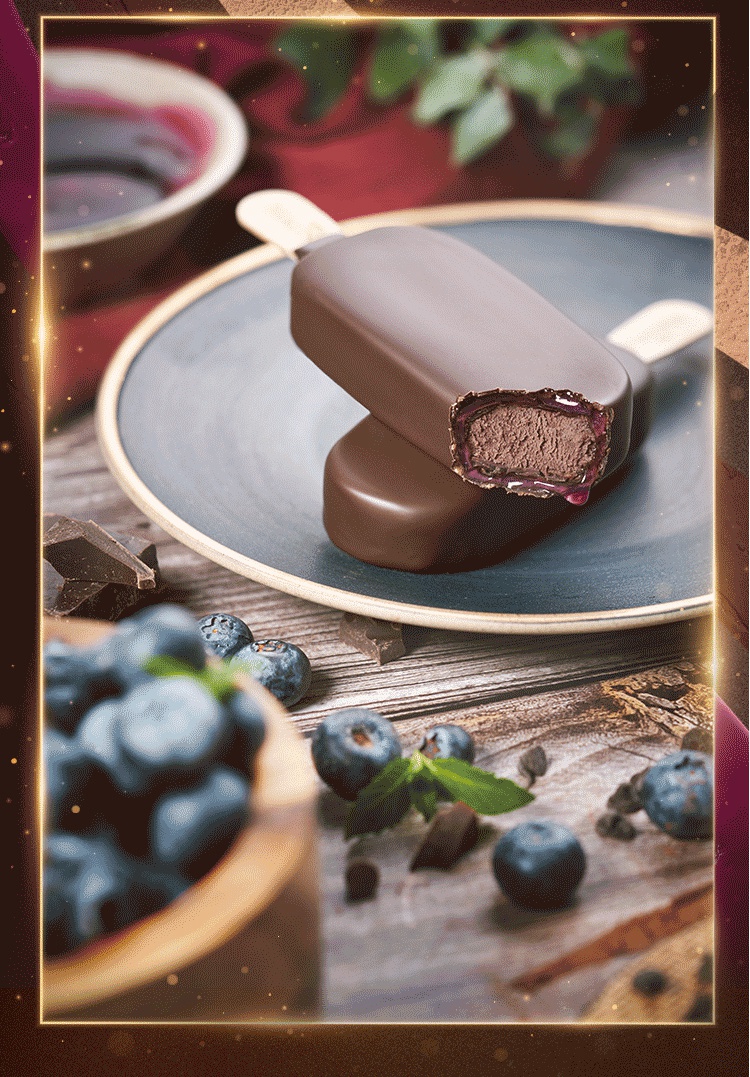 5支和路雪梦龙雪糕9种口味香草松露太妃车厘子巧克力脆皮冰淇淋车厘子