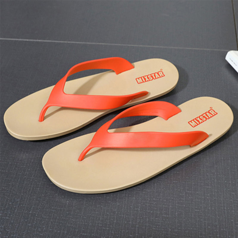 泰国进口天然橡胶男女防滑防臭便携人字拖鞋防水情侣凉拖家居鞋 黑底