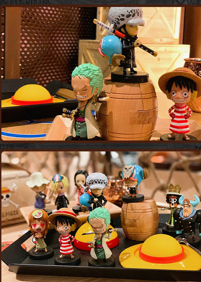 海贼王印章盲盒 动漫二次元卡通周边航海王onepiece盲盒路飞索隆手办