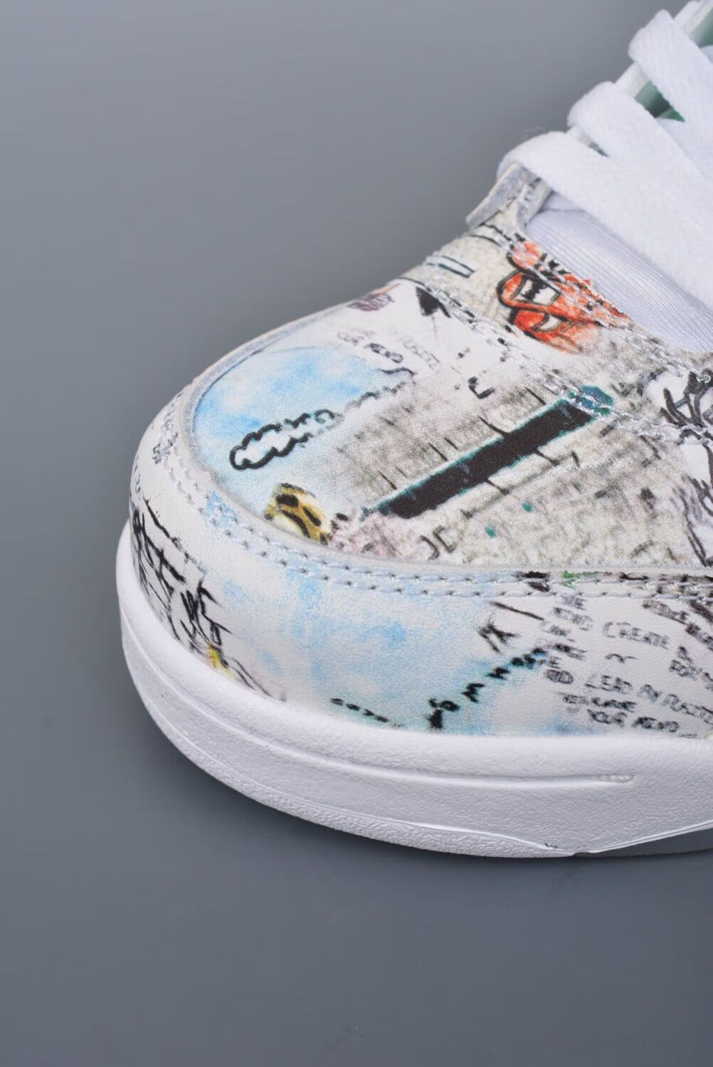 莆原aj5 wings乔5回弹彩色涂鸦男女高帮休闲运动篮球鞋av24奥特莱斯