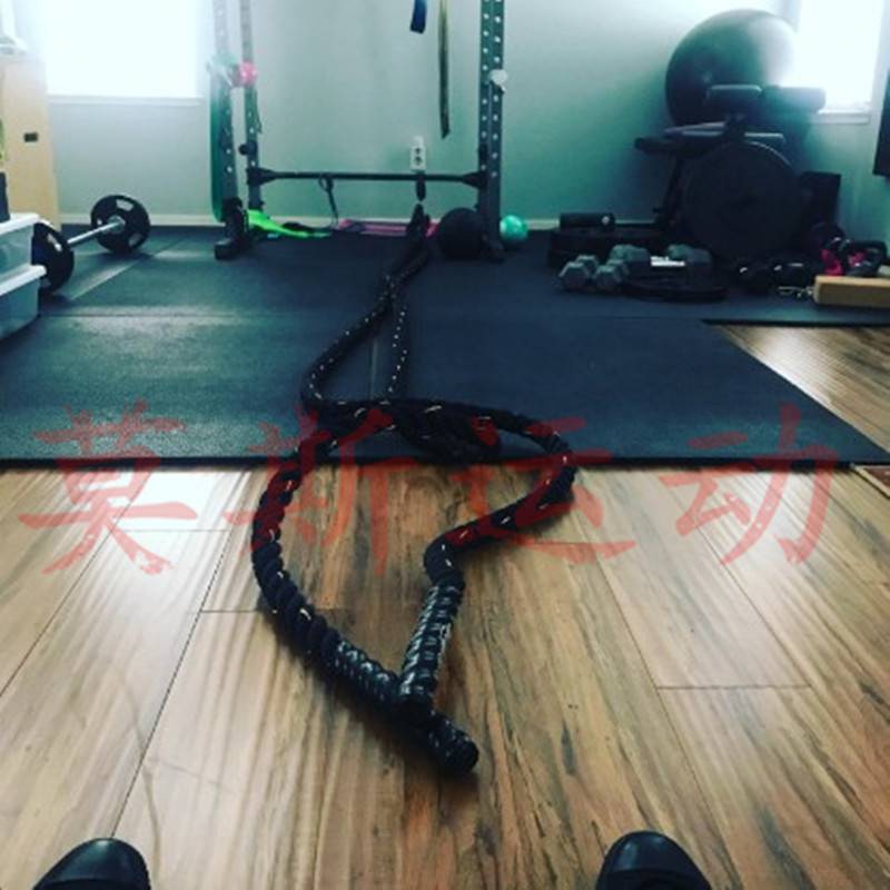 战绳固定器 拉力织带磨损免打孔格斗战健身甩固定绳器盘带把手门扣