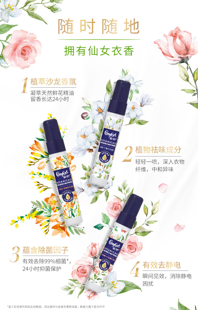 Members Mark 金纺植萃香氛喷雾.3X30ML.
