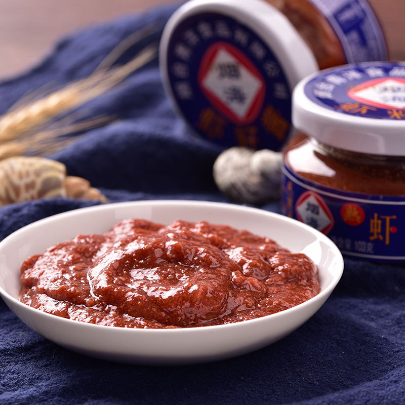 橙伯乐5折 山东特产烟海牌蟹籽酱原味海鲜蟹酱103克 蟹子酱 虾仔酱