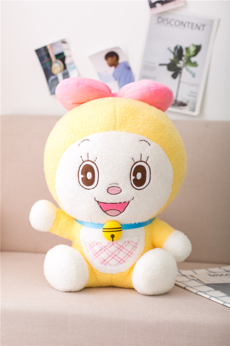 迪士尼小胖墩机器猫哆啦a梦纯真公仔多拉美娃娃叮当猫毛绒玩具男女孩