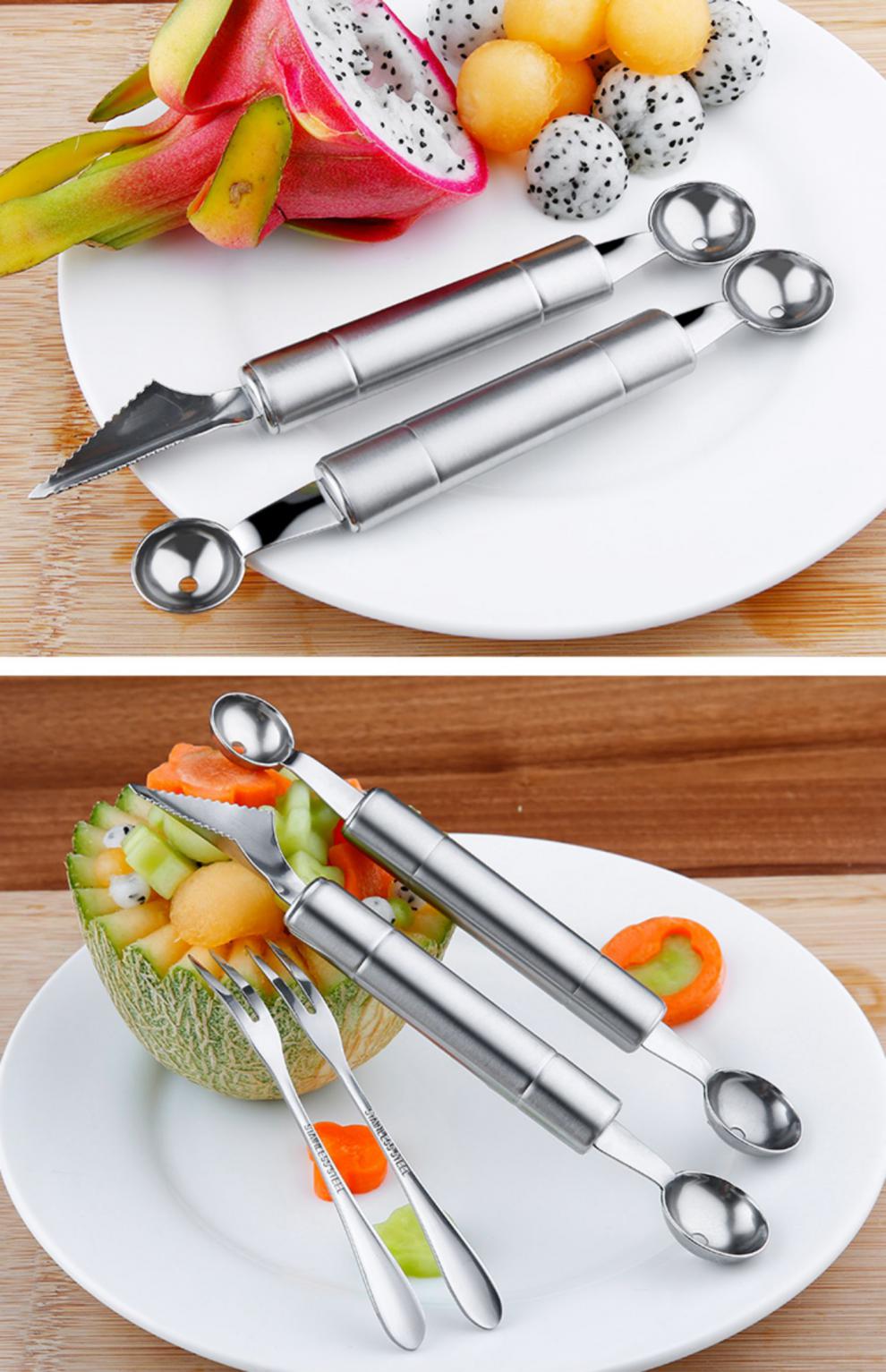 人气挖球器挖水果球勺子西瓜切水果神器模具全套拼盘工具套装模型刀