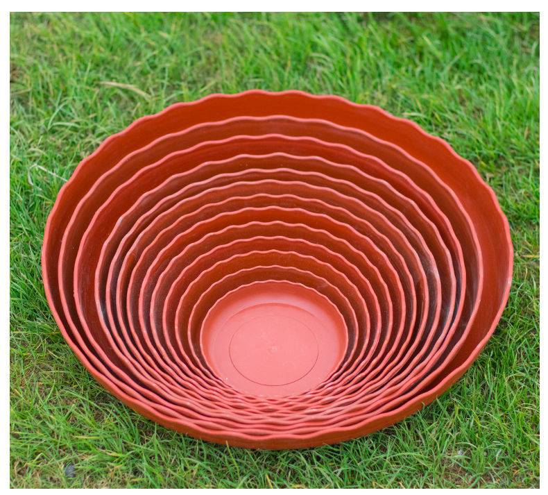 加厚花盆托圆形花盆底盘底座花托盘花盆底座托盘花盘花底接水托盘砖