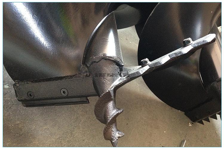 钻头单双叶锰钢合金钻头冰钻加长杆植物麻花钻头4公分单叶钻头