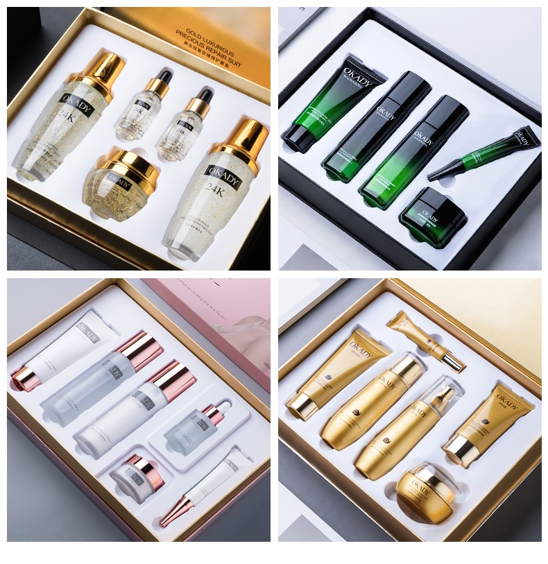 情人节礼物欧佩(okady)护肤套盒 补水保湿面部护肤套装 二裂酵母清透