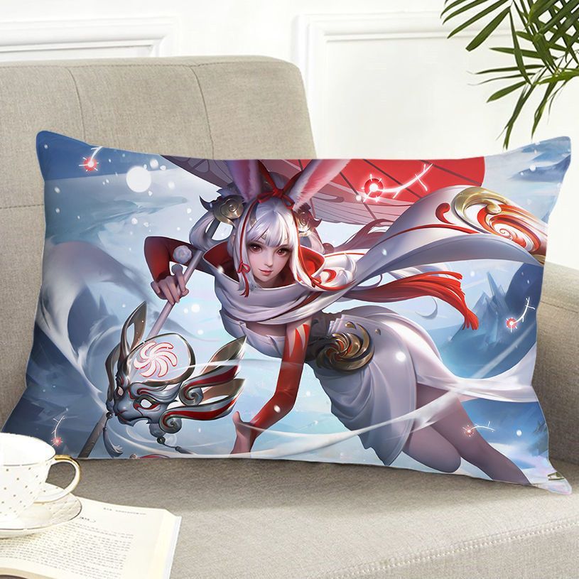 王者荣耀午睡抱枕床上寝室靠枕男生客厅趴趴枕学生创意靠背垫王者抱枕