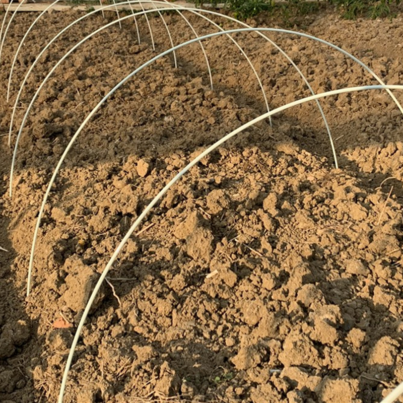 蔬菜保温温室大棚育苗小拱棚支架撑杆骨架玻璃钢纤维花棚种菜棚架 4
