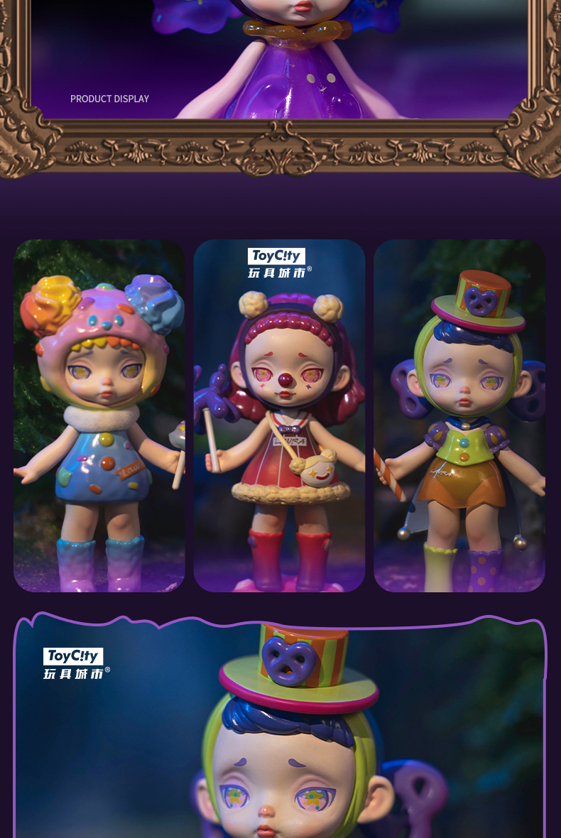 toycity玩具城市laura劳拉甜蜜妖怪系列盲盒女孩潮玩2022网红新款特别