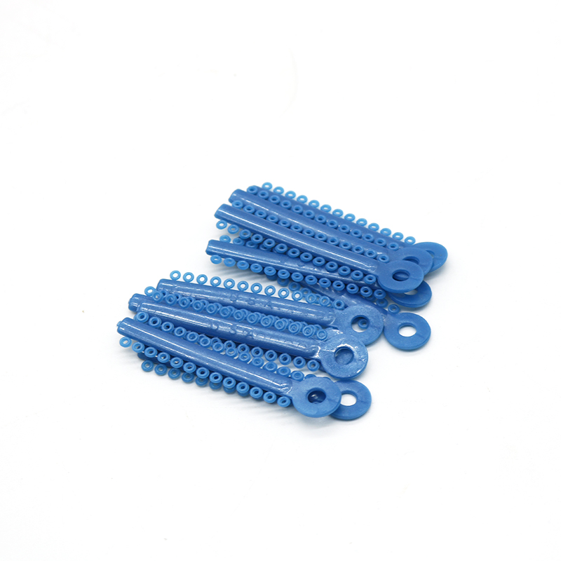 牙科正畸结扎圈橡皮圈结扎圈口腔正畸材料透明彩色 40支/包 浅灰色 40