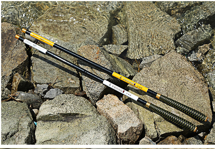 短节鱼竿超轻超硬超细中龙纹鲤鱼竿碳素溪流竿4554米短节钓鱼竿超轻超