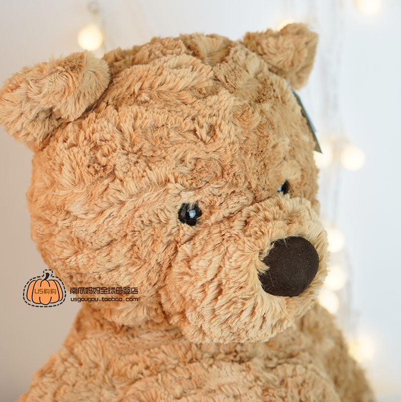 jellycat巴塞罗熊 英国jellycat巴塞罗熊笨笨熊泰迪熊毛绒玩具芬利熊