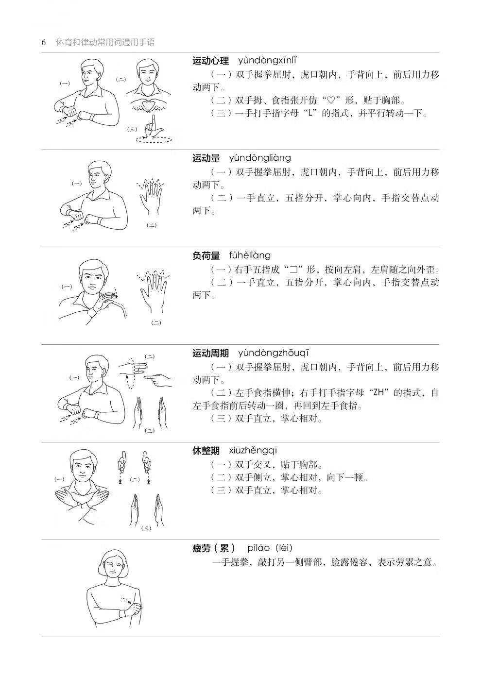 当天发货体育和律动常用词通用手语特殊教育手语技能书手语学习培训