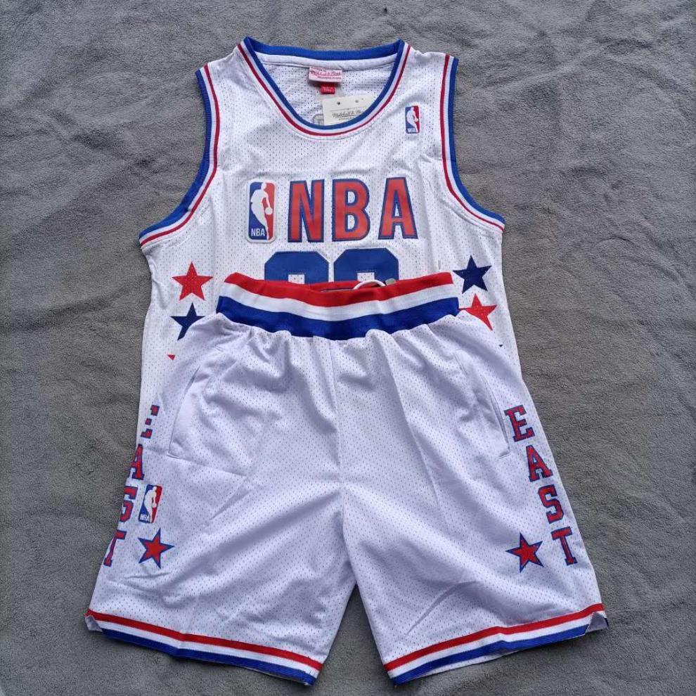 腾讯·体育nba全明星03年全艾弗森3号篮球服桥丹23号复古球衣运动