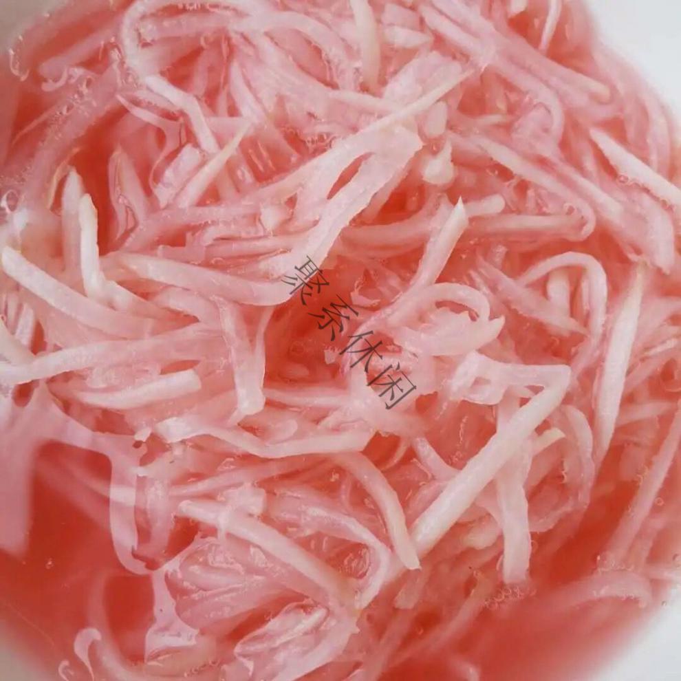 富源酸菜 酸菜猪脚主菜 老坛酸菜 老缸酸菜 酸萝卜 白萝卜丝1kg【图片