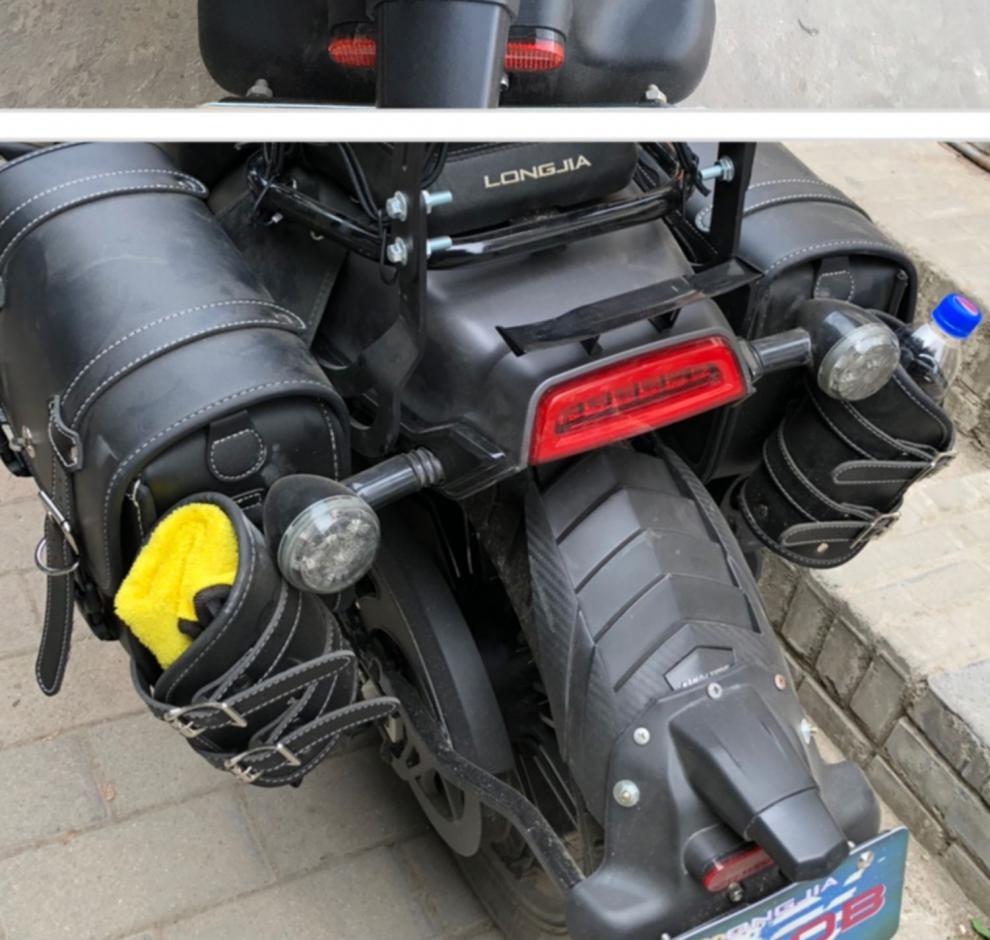 适用于龙嘉v霸改装挡泥板bob摩托车前后挡泥板加长延长泥瓦通用配件