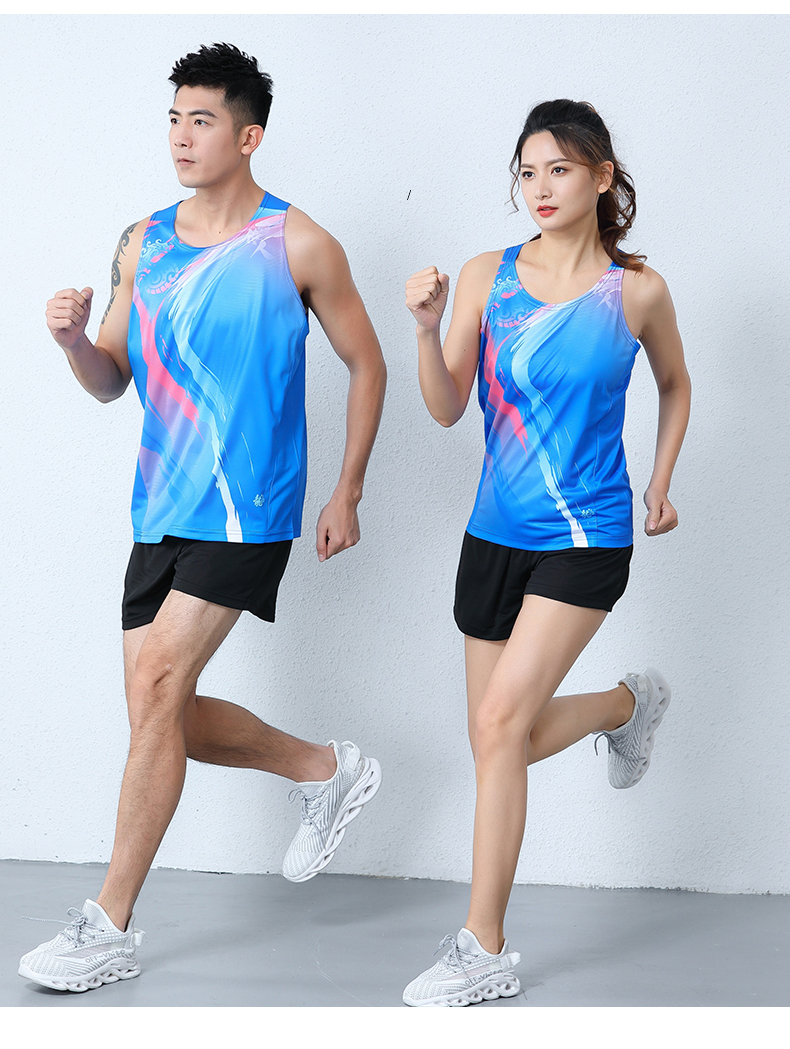 李宁龙纹田径服套装男女马拉松跑步速干背心比赛长短跑学生体考训练