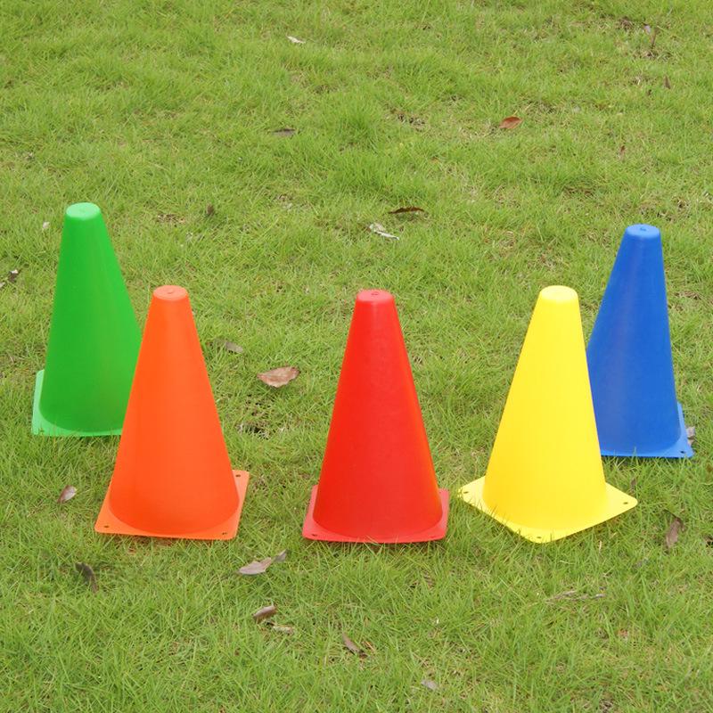 标志桶小标志桶23锥形筒障碍筒足球篮球训练三角锥儿童路障标志桶雪糕