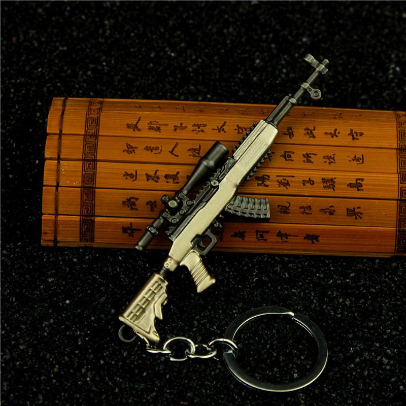 和平精英小枪挂件玩具小号迷你awm空投箱礼物枪模玩具枪生日礼物35cm